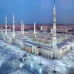 MASJID AL NABAWI IN MEDINA SAUDI ARABIA